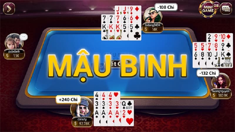 chơi bài mậu binh